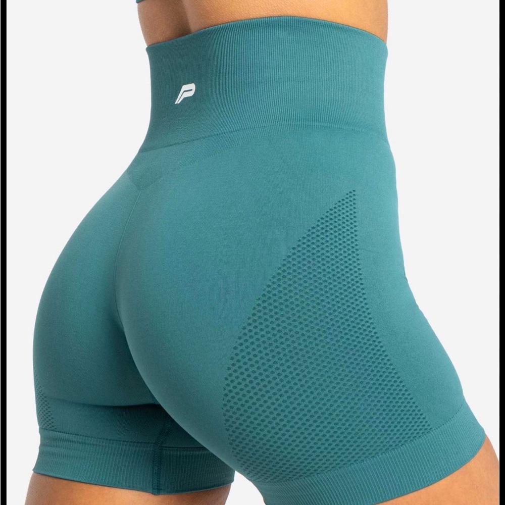 Pursue Move Seamless Shorts - L Teal
